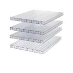 Modern Design 12mm Transparent Translucent Plastic Hollow Polycarbonate Wall