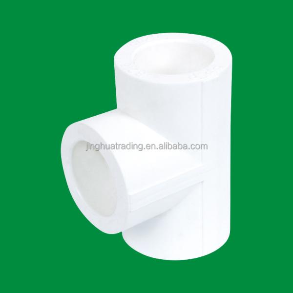 Residential Building Dn25mm PPR Pipe Fittings Elbow Tee Easy Installation