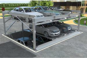 China Steel Mechanical Puzzle Parking System / Underground Auto Parking Equipment on sale