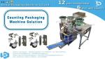 Automatic counting and sachet packing machine for hardwares