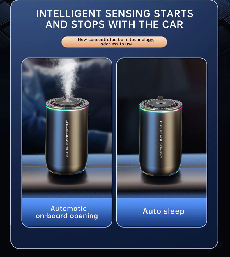 Customized Timer Air Scent Machine Intelligent Start And Stop 50ml for Car