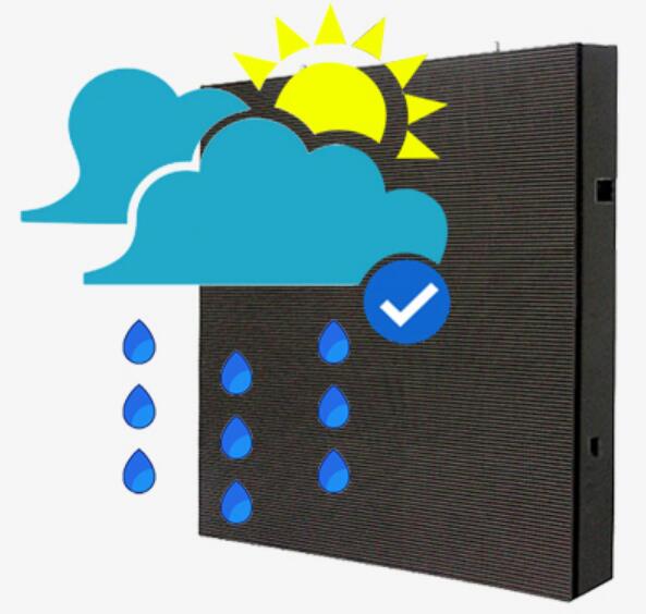 Full Color Outdoor Led Screen Display Ph10 Double Side Led Display P10