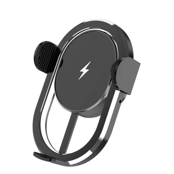 Quality Qi 10W 7.5W Stalinite Car Mount Wireless Charger Auto Clamping for sale