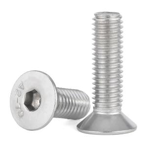 DIN7991 Stainless Steel Hexagon Socket Countersunk Head Cap Screws
