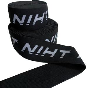 Buy cheap Garment Knitted Jacquard Elastic Webbing Adjustable Elastic Straps 50m Roll product