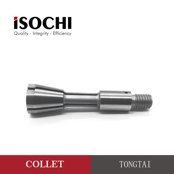 Quality Silver PCB Drilling Machine Manipulator Collet 2um Stastic Ranout For Tongtai for sale