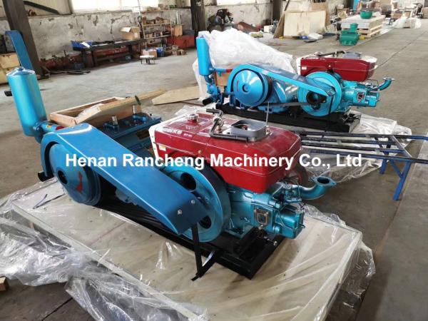 Quality BW450 Horizontal Three Cylinder Reciprocating Single Acting Piston Pump For Water And Mining Drilling for sale