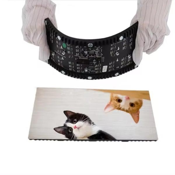 Original Type Flexible Soft Screen Vertical Indoor LED Display Screens for Wedding