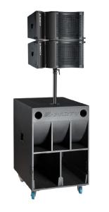 China 10 inch Active Line Array Speakers Full Frequency Speaker Ultra Low Speaker Three channel V-10/V-18 on sale