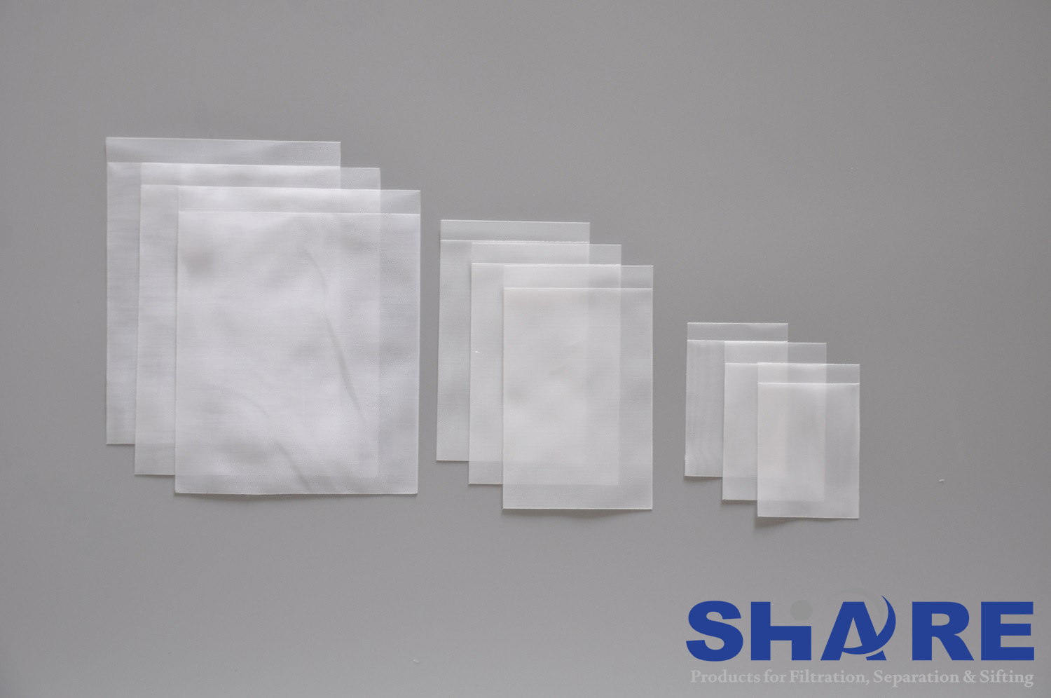 Highly Controlled Precision Polyester Screen Printing Mesh White Color SGS Approved