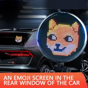 China Programmable 36V Rear Window LED Display Sign Board For Car Truck Bus on sale
