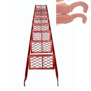 Buy cheap HDG Coated Scaffolding Climbing Ladders Heavy Duty Step Extension Ladder product