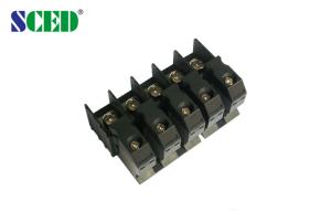 Buy cheap Screw Feed Through Terminal Block , 600V 60A Wiring Terminal Blocks product