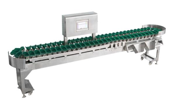 Quality LCD Touch Screen Automatic Fruit Fish Weight Sorting Machine for sale