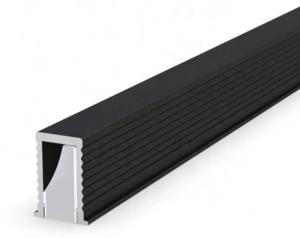 Buy cheap Recessed Black LED Aluminum Profile Linear Led Light With Cover product