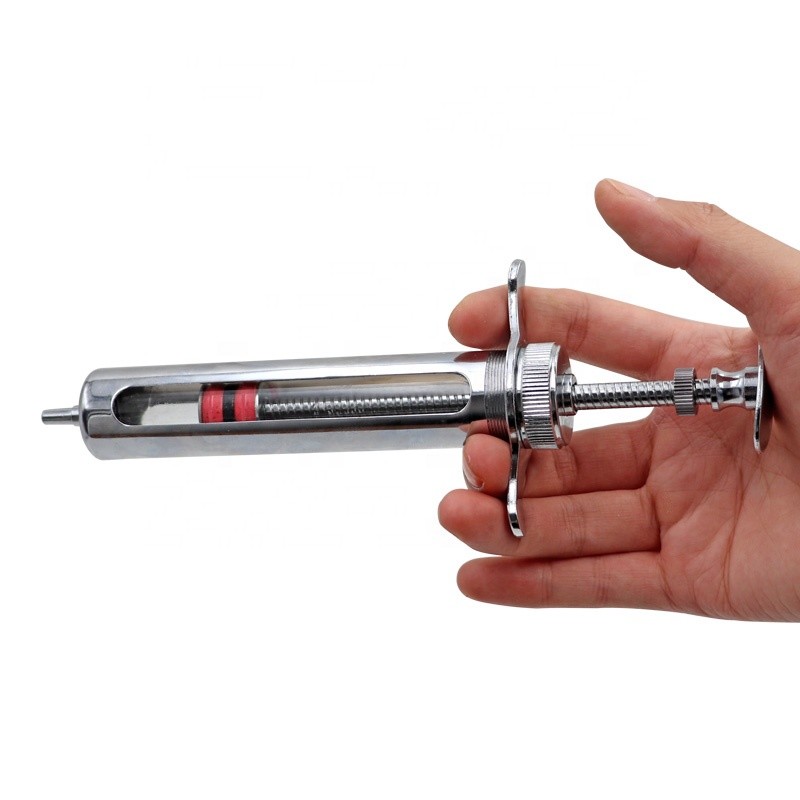 Luer Lock Cattle Injection Needles 40ML Veterinary Injection Syringe