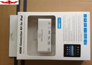 China 6 in 1 hdmi adapter connection kit AV USB Cable Camera Connection Kit For IPAD1 2 3 IPHONE on sale