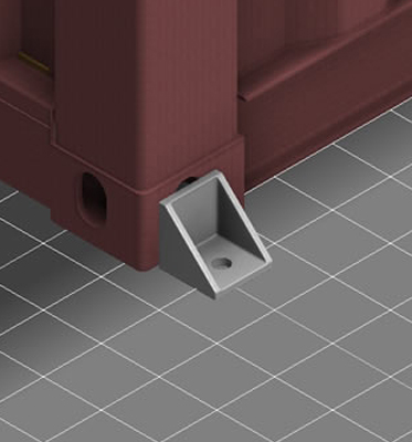 ISO Galvanized Finish Twistlock Perfectly Designed for Shipping Container Bottom Side