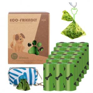 China ECO Friendly Biodegradable Litter Bags Cornstarch Corn Starch Compostable Dog Bags on sale