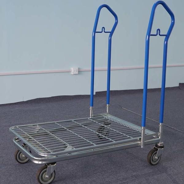 Quality Warehouse Logistic Heavy Duty Material Handling Trolley For Cargos for sale