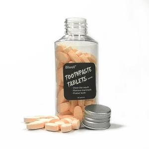 Herbal Solid Organic Toothpaste Tablets Bottled Sensitivity Toothpaste Tablets