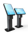 Vertical Horizontal Interactive Information Kiosk , 32" LCD Digital Kiosk Touch