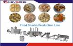 Fried Bugles Snack Food Processing Equipment , Snack Food Extruder Machine