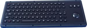 Buy cheap IP65 black vandalproof Industrial Keyboard With Trackball and function keys product