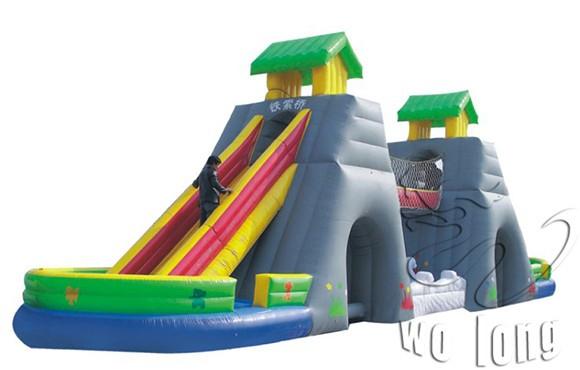 Quality high quality inflatable slide, inflatable castle playground for sale