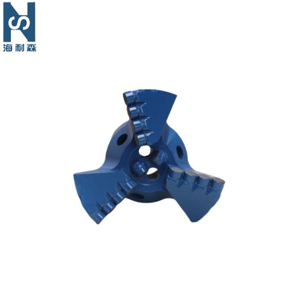 Quality 3 Blade Concave Drill Bit API Manganese Coal Mining for sale