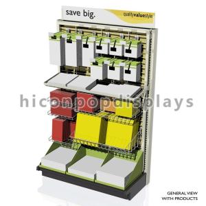 Buy cheap Gridwall POP Merchandise Displays Double Sided Floor Standing product
