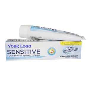 China Anti-sensitivity anti-allergy Potassium Nitrate teeth whitening toothpaste 113g on sale