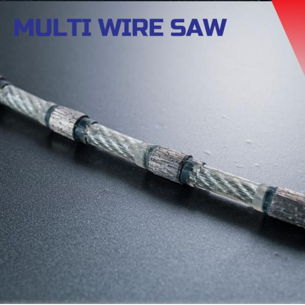 Global Market 7.3mm Diamond Multi Wire Saw for Stone Block Cutting in Granite Quarry
