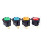 12V 220V LED rocker switch 20A 12V push button switch Car button lights ON/OFF