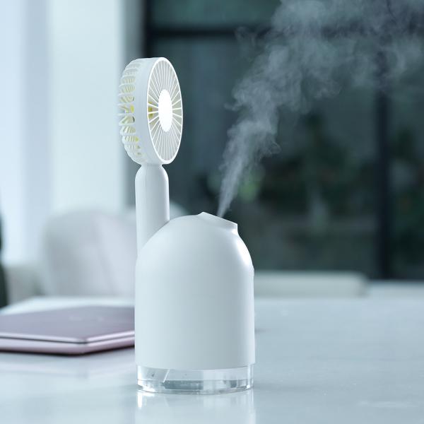 Quality Quiet 300ml Portable Usb Rechargeable Air Humidifier 2000mah 3 In 1 Humidifier for sale