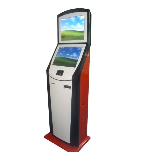 Quality Automatic Bill Payment Machine Kiosk High Brightness LED Touch Screen for sale