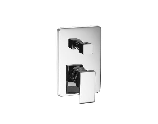 Quality Flush Mounted 180mm Length Wash Basin Taps Wall Mounted Single Lever Faucet for sale
