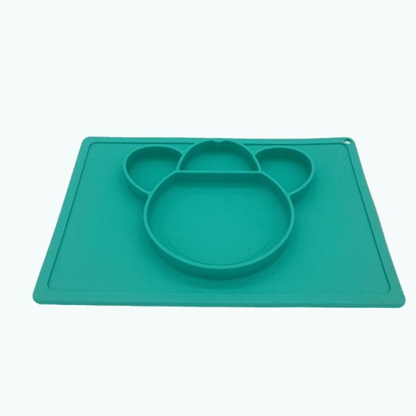 Quality Children Silicone Placemat Baby Feeding Mat Plate Fancy Food Grade Baby Mat Baby Easy Feeding Tool for sale