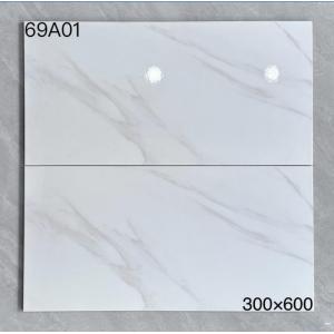 Buy cheap Bathroom Kitchen Polished Marble Ceramic Tile 300x600 Bright Wall Stone product