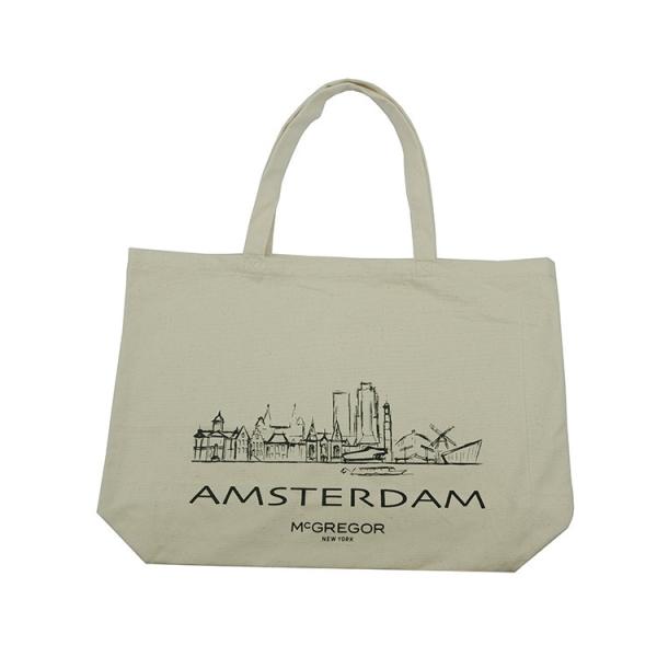 Quality Eco Friendly Cotton Grocery Tote Personalised Canvas Shopping Bag for sale