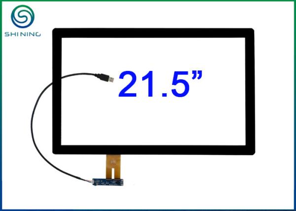 Quality Widescreen Capacitive Touch Panel , 21.5 Inch Multi Touch Screen Display for sale
