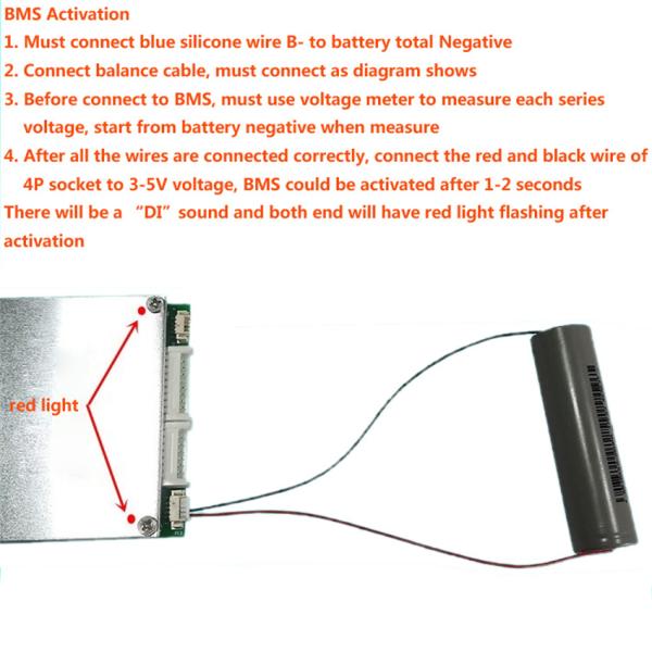 Ant LTO Battery BMS 7s-16s 100A 320A Smart For Li Ion Lifepo4 Battery