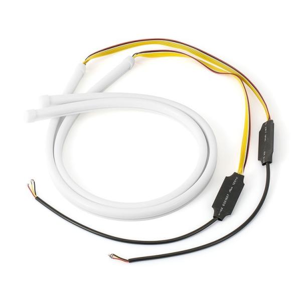 Quality Soft Sequential Vehicle DRL 12v Led Daytime Running Lights 6500K 10W for sale