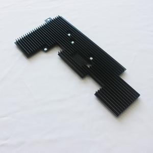 Buy cheap Black Anodized Large Aluminum Profile Heat Sink Black ODM Practical product