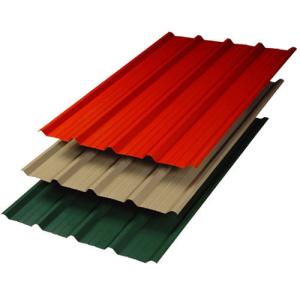 SPCC Galvanised Corrugated Metal Roofing Sheets ASTM 0.12-4.0mm