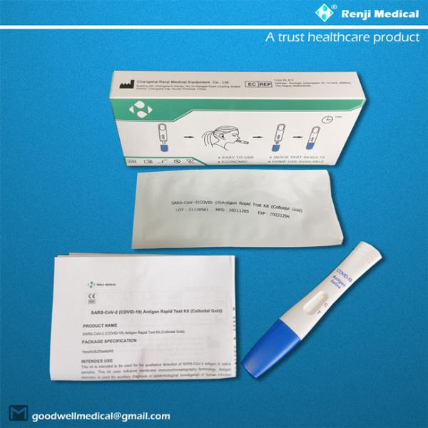 One Step 5 Minute Antigen Test convenient TS20201201 Certificated