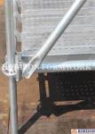 Horizontal Ledgers Ring System Scaffolding 0.5m Length With Cast Ledger End