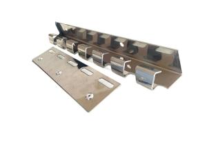 China 201 Ss Pvc Curtain Hanger Track Hanging Systems For Pvc Strip Curtain Rail on sale