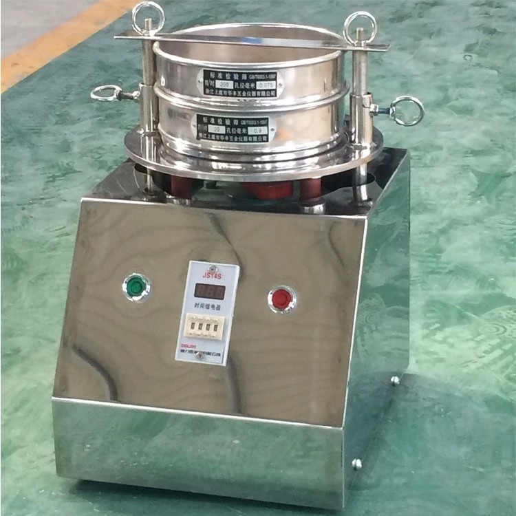 200mm Timing Vibrating Screen Machine Particle Size Distribution Testing