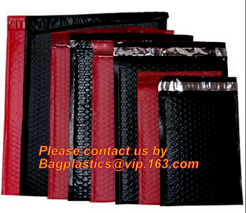 Metallic Bubble Mailer, Custom bubble mailer foil bubble mailers holographic padded mailing satchel bubble bag, bagplast